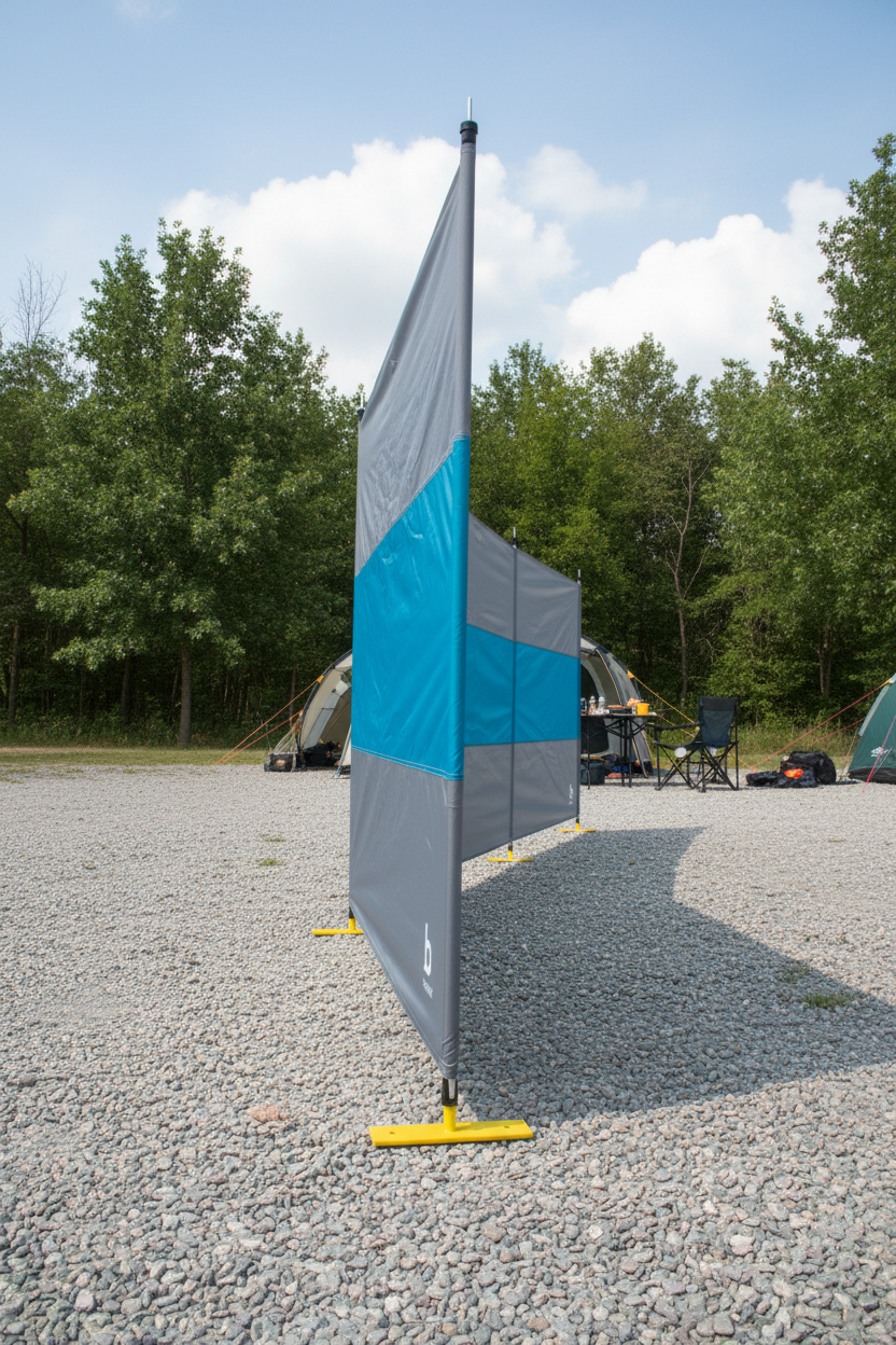 Cortavientos completo vertical camping