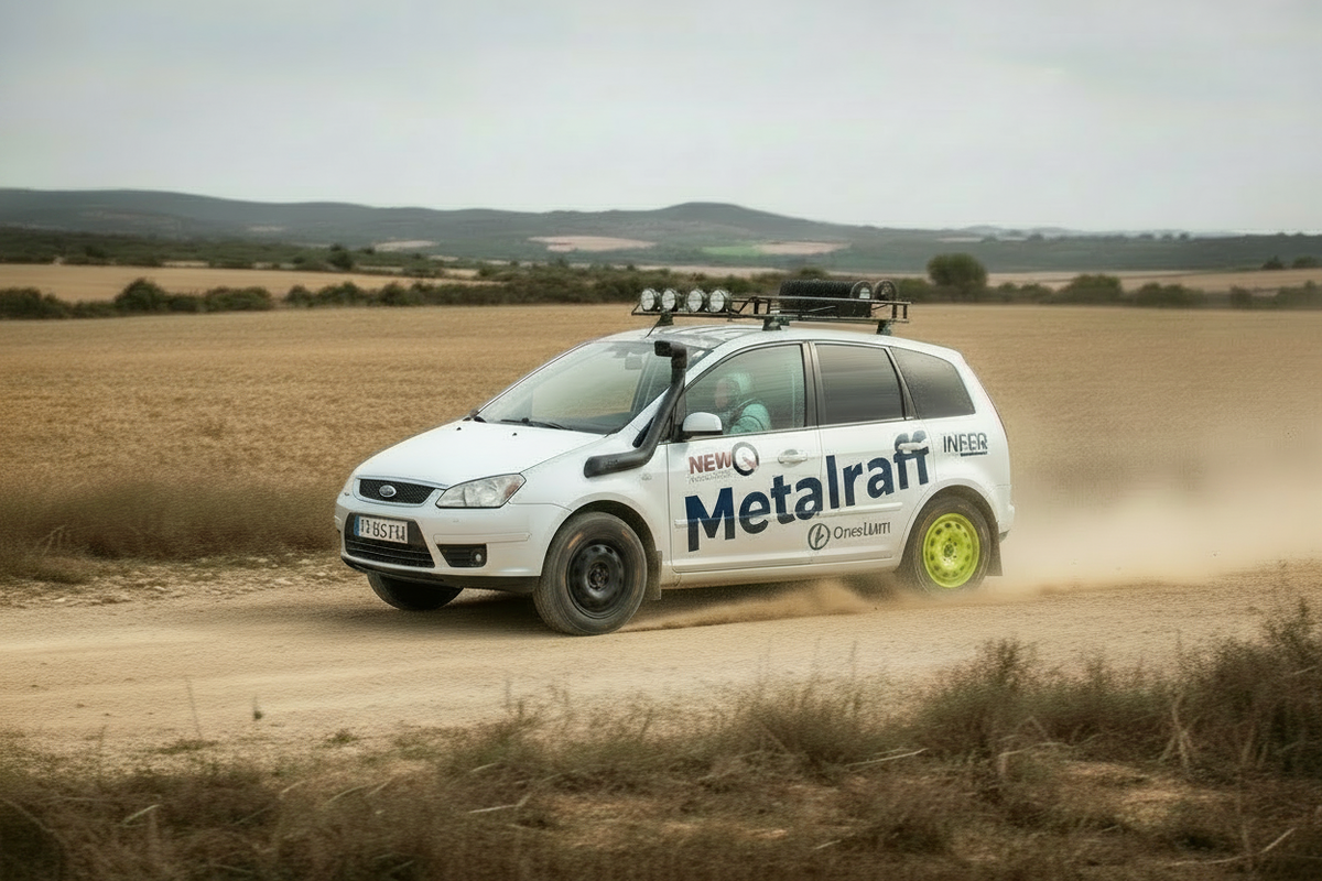 Ford C-Max Metalraff - delantera negra